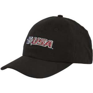  NCAA Conference USA Black Peached Twill Structured 