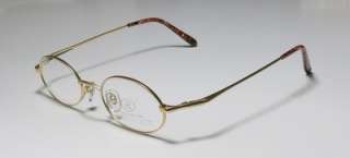 NEW PAOLO GUCCI COOGI 7454 47 17 140 21K GOLD PLATED EYEGLASSES 