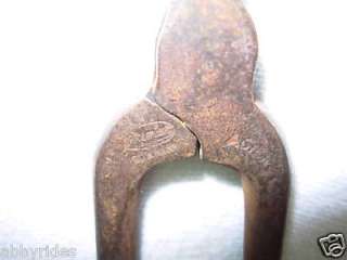 Vintage Forged Steel ACIER PREMIER Germany Curling Iron  