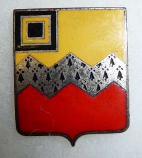 80th FIELD ARTILLERY   WW2 MEYER PINBACK DI CREST  