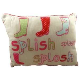  Splish Splash Splosh Welly Boot Cushion Great Room 