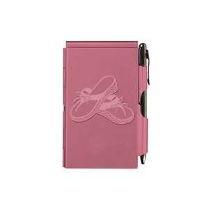  Wellspring Pink Flip Flop Flip Note Pad with Pen 