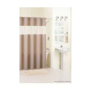  Hookless Vision PEVA Shower Curtain RBH14HH06 Brownstone 