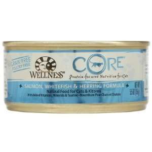 Wellness Core Grain Free   Salmon Whitefish & Herring   24 x 5.5 oz 