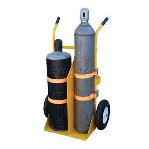  Welding Cylinder Cart Pneumatic Wheels 33 1/4 X 23 1/16 X 