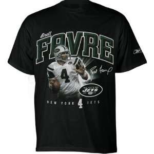  Brett Favre Reebok Welcome Back New York Jets T Shirt 