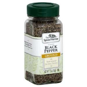 Spice Hunter Pepper, Black Coarse 1.9 oz (Pack Of 6)  