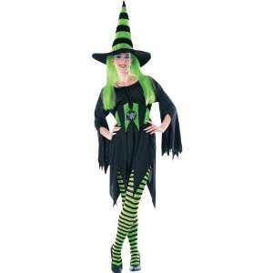    Green/Black Striped Halloween Pantyhose (B601) Toys & Games