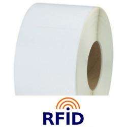 4x6 RFID Thermal Transfer WHITE. Perforated between each label. Price 