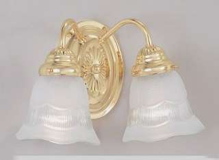 Light Polished Brass Bathroom Vanity Lighting Fixture  