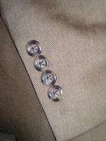 TOMMY HILFIGER Brown 3 Button Suit 38 R  