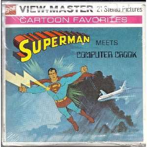  Superman Meets Computer Crook   DC Comics 3d View Master 3 