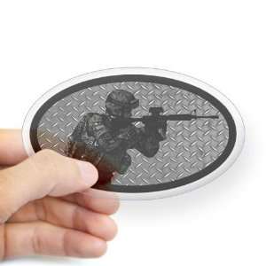 American Infidel Sticker Oval Military Oval Sticker by 