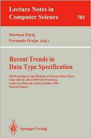 Recent Trends in Data Type Specification 9th Workshop on 