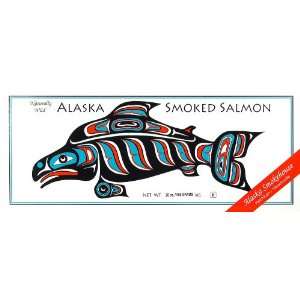 Alaska Smokehouse Smoked Salmon Fillet In, 20 Ounce Gift Box  