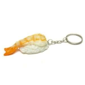    Japanese Fun Realistic Shrimp Sushi Keychain Toys & Games