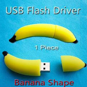 Banana Cute USB Flash Drive 8GB/16GB/32GB Silicon Pen Drive Jump 