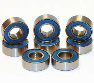   Traxxas Stampede 2WD VXL Wheel Bearings 8 Pack Blue Seal 5mmx11mmx4mm