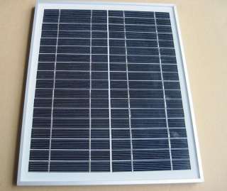 10 Watt 10W Solar Panel Charger 12 Volt Battery MONO  