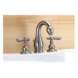  Mico 800 E3 CP Widespread Lavatory Faucet W/ Metal Lever 