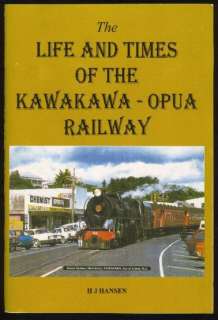 KAWAKAWA OPUA RAILWAY ~ Narrow Gauge Railroad ~ New Zealand Coal Train 