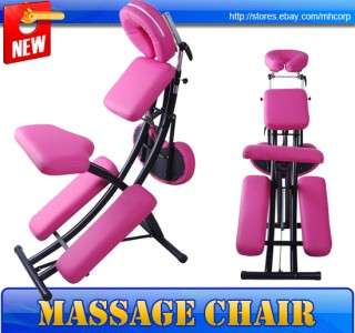New Professional Massage Chair Pink Portable Fortable Health Chair W 