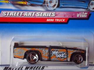 Hot wheels 1999 Street Art Series Mini Truck #949  