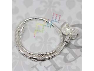 5X Fashion Silver Plated snake chain Bracelet 7 8.5inch Jewelry 
