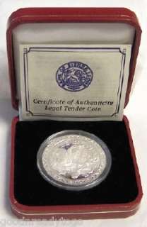 AFRICAN BIG 5 COLLAGE LION STERLING SILVER PROOF COIN  
