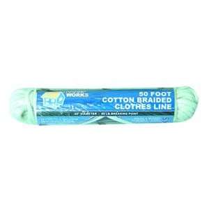  Rope 50ft Cotton Braided Clothes Line