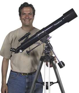 New Black 70mm Refractor Telescope w Tripod and Extras  