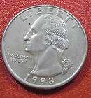 1998 D Denver Mint Washington Quarter