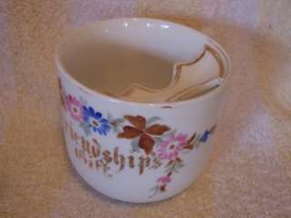 VINTAGE~FRIENDSHIP GIFT~MUSTACHE CUP~FREE USA SHIPPING  