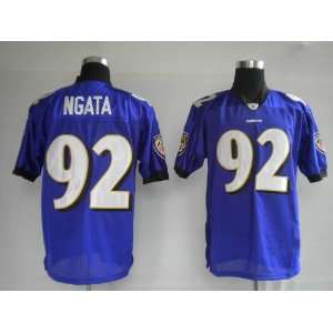 NFL Jerseys Baltimore Ravens 92# Ngata Purple Authentic 