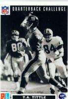 92 UD Dominos Pizza Y.A. Tittle NEW YORK GIANTS  
