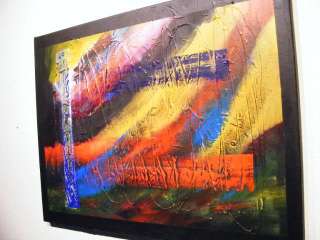 Abstract Modern Painting Las Vegas Artist Lon Cerame  