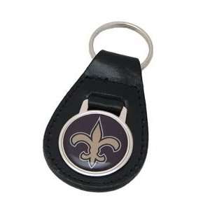  New Orleans Saints Leather Key Chain