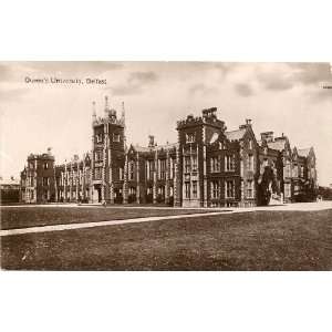   Postcard Queens University Belfast Northern Ireland 