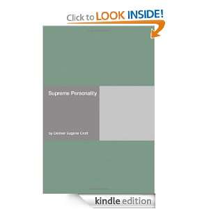 Supreme PERSONALITY Delmer Eugene Croft  Kindle Store