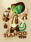 Rango Poster by Tom Whalen   Mondo   Sold Out   Oscars   Alamo 