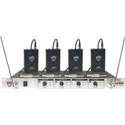 Nady 401X Quad WGT VHF Wireless Guitar System Set A  