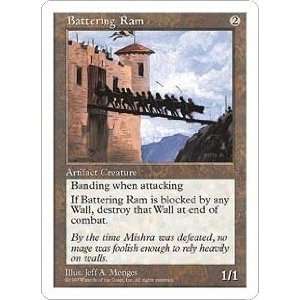 Battering Ram Playset of 4 (Magic the Gathering  5th Edition Common)