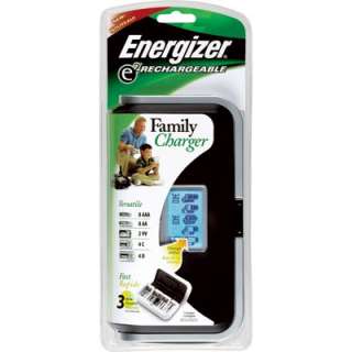   Energizer CHFC Family Charger For AA/AAA/C/D/9V Batteries