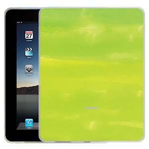  Watercolor Green on iPad 1st Generation Xgear ThinShield 