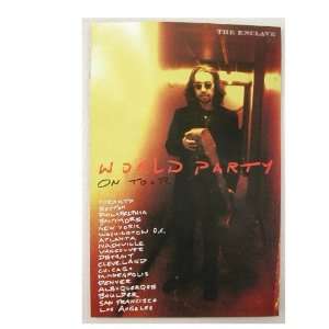   World Party The Enclave Poster 2 sided The Waterboys 