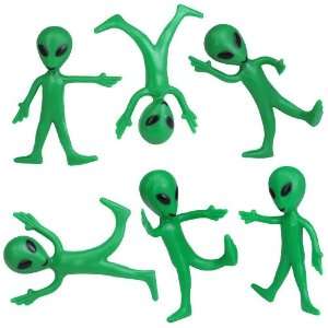  Bendable Alien Toys (1 dz) Toys & Games