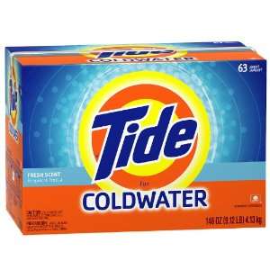  Tide Coldwater Powder Detergent Fresh 63 Loads Health 