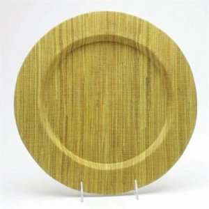  Water Hyacinth Charger Set Dinner Plate in Green