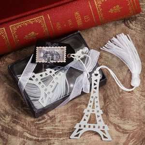 Wedding Favors From Paris with Love Collection Eiffel Tower bookmark 