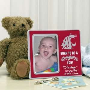 Washington State Cougars Youth Born To Be Picture Frame
